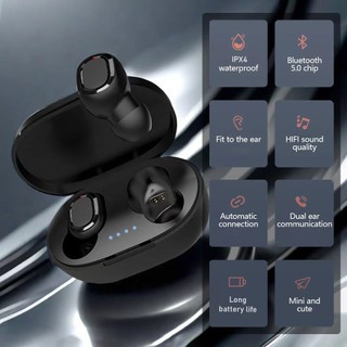 Tai nghe HQAi H1TWS Tai nghe Bluetooth inPods Tai nghe không dây Tai nghe thể thao cho tất cả các điện thoại OPPO Samsung VIVO Huawei