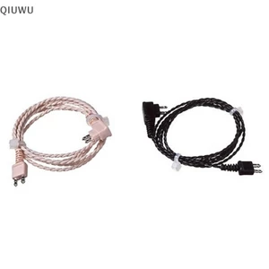 Qiuwu 1 cáp 2 chân tiêu chuẩn cho máy trợ thính cơ thể dây thu trợ thính.