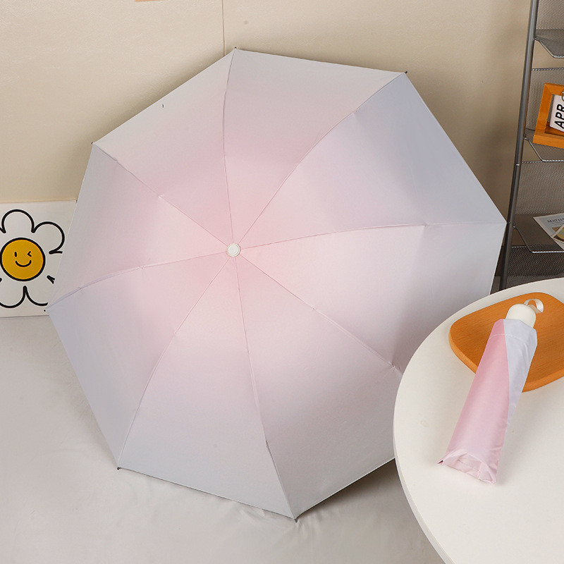 Ô tự động gia cố màu Gradient - Ngăn chặn tia cực tím hiệu quả và tự động mở ô chỉ bằng một cú nhấp chuột