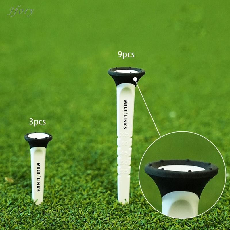 Jfory 12 Chiếc Golf Tee Di Động Ít Ma Sát Giá Đỡ Bóng Golf Cho Thể Thao Ngoài Trời Golf