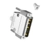 Star Mixed D-Sub Connector 30Amp - 9W4 Nam Nữ 5 + 4 Pin Công suất Hỗn hợp Liên hệ PCB Mount Lock để ổn định
