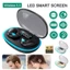 Tai nghe X55TWS Bluetooth 5.49 mới Thiết kế đơn giản Mic LED Hiển thị Giảm tiếng ồn HIFI Tai nghe không dây