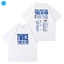 SY3 TWICE Six tour hòa nhạc This Is For T-shirt người hâm mộ hỗ trợ áo ngắn tay YS3