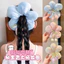 【Scrunchie】Dây Buộc Tóc Hoa Tulip Dễ Thương Đẹp Thời Trang Hàn Quốc Phụ Kiện Tóc