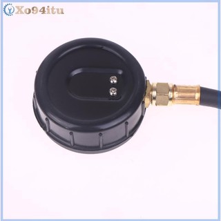 XOITU Hệ thống nhiên liệu ô tô Đồng hồ đo áp suất xe máy Công cụ kiểm tra áp suất ô tô 0-100PSI 6.3 / 7.89 / 9.49 Có van VN