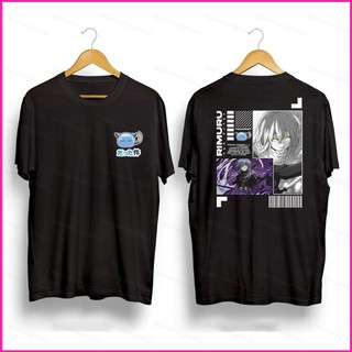 Áo Thun Unisex Tay Ngắn Hình Anime Slime Tempest Rimuru - Phù Hợp Mọi Kích Cỡ