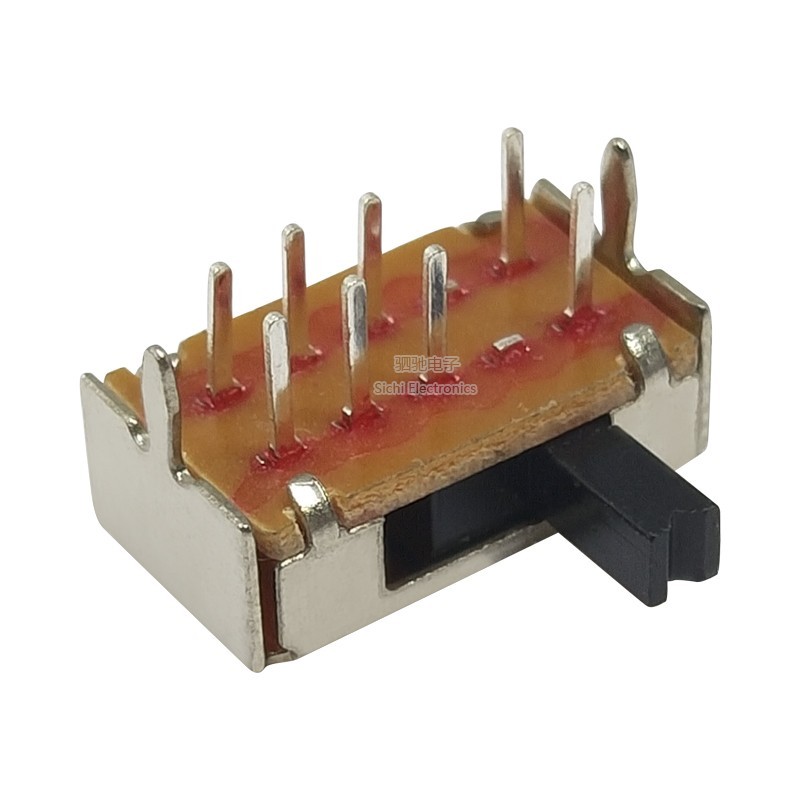 SK23D07VG3 / 4 / 5MM Công tắc bật tắt ngang 8 chân Bật tắt ba tốc độ 2 hàng Togg 3 tốc độ