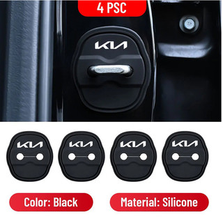[Sản phẩm chính hãng 1: 1] 4 miếng bảo vệ khóa cửa giảm xóc cửa ô tô Kia mới bằng silicon Nhãn dán khóa cửa tự động cho Seltos Sonet Carens Forte Sportage Picanto RIO Carnival
