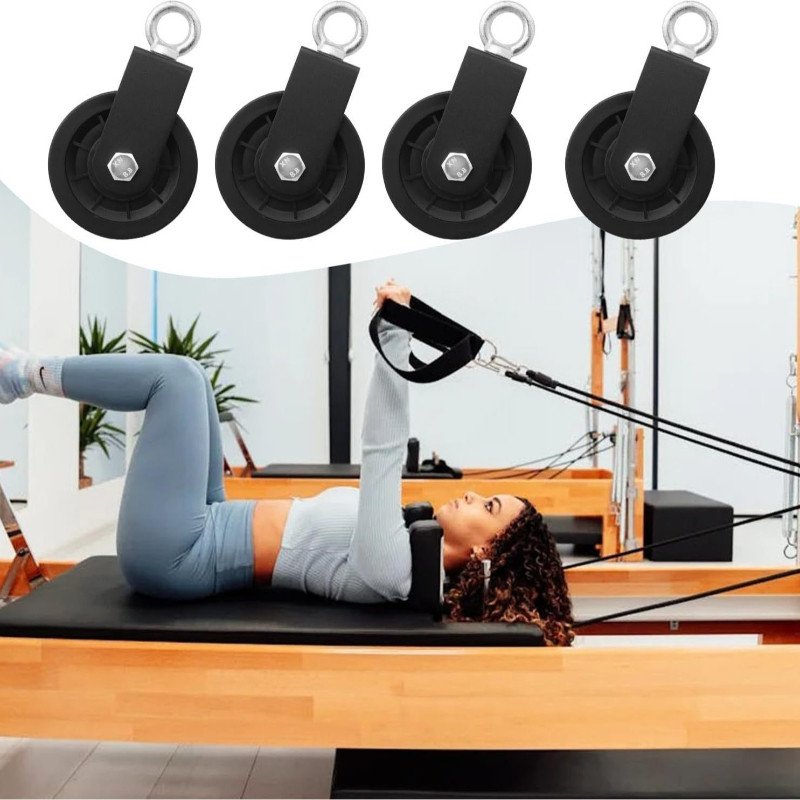 Ròng Rọc Tập Gym 360° Chống Mài Mòn, Lõi Nylon & Vòng Bi Thép Không Gỉ , Khả năng chịu tải cao