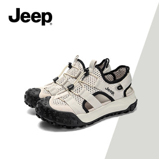 Giày thể thao đế dày dành cho nữ Jeep Summer - Giày đi bộ đường dài & leo núi ngoài trời, lưới thoáng khí, trượt - phong cách thường ngày