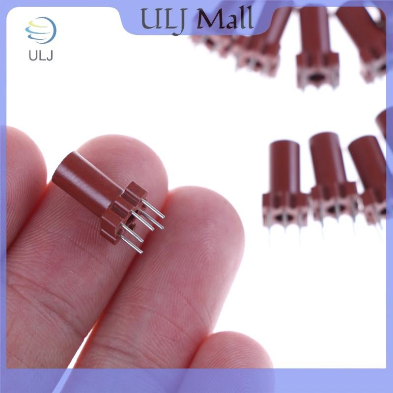 ULJ 10 Cái Cuộn Cảm Skeleton Cuộn Cảm Ferrite Trống Cuộn Dây 25-100MHZ.