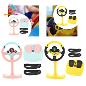 Đồ chơi bánh xe mô phỏng lái xe giáo dục cho trẻ em có tính năng âm nhạc