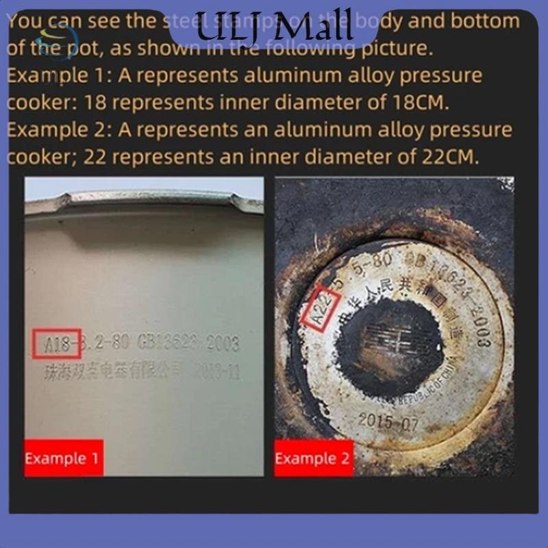 Vòng đệm cao su silicon ULJ Chịu nhiệt độ cao cho nồi áp suất nhôm 18 / 20 / 22 / 24 / 26 / 28 / 30 / 32 / 34 / 36CM.