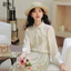 Mutu Mới Phong Cách Trung Hoa Nút Áo Sơ Mi Dài Tay Nữ Mùa Thu 2026 Phong Cách Mới Thiết Kế Độc Đáo Niche Thêu Top