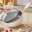 Tay Cầm Nắp Nồi Thay Thế Bằng Silicon Và Thép Không Gỉ Cho Vung Nồi Xoong Chảo, Núm Vung Chịu nhiệt, Chống Bỏng