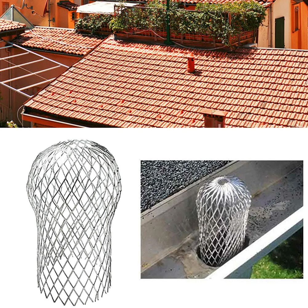 [Cosyh] Bộ lọc bảo vệ máng xối trên nóc Bộ lọc mở rộng 3INCH Ngăn chặn tắc nghẽn lá