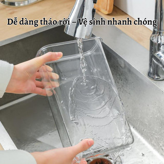 Hộp đựng đồ giặt Myd.23 nhựa nguyên sinh, chống ẩm mốc, dễ lau rửa, dùng cho mọi loại giặt