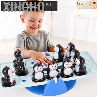 Xihoho Xihoho-vn Vingvo Chim cánh cụt nhìn thấy cân bằng giáo dục đồ chơi 8.66x2.20x8.27 inch Xây dựng kỹ năng bằng nhựa Trò chơi cân bằng cho trẻ em