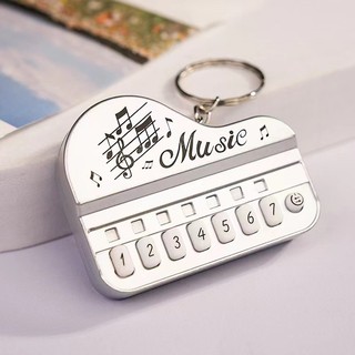 Mới Mini Piano Điện Tử Đàn Organ Móc Khóa Có Thể Chơi Ngoại Hình Cao Cấp Túi Đồ Chơi Chìa Khóa Ô Tô Mặt Dây Chuyền Tinh Tế Quà Tặng