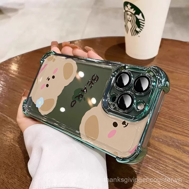 Ốp Lưng Gấu Hoa 3 In1 Cho Oneplus Ace 3 Pro 3V Ace 2 Pro Racing 11 12 12R Oneplus Ace3Pro Ốp Lưng Điện Thoại Mềm Chống Rơi Vỏ Bảo Vệ Dễ Thương UE9G 1EGZ