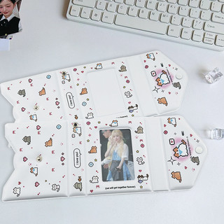 Collect Book Nút Bấm Hình Mèo Pixel Sổ Đựng Card Bo Góc 32 Ảnh Mini Cute Timo VPBL38