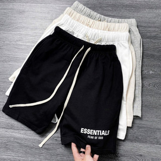 QUẦN SHORT NAM NỮ,QUẦN ĐÙI UNISEX IN CHỮ ESS KHÔNG BAI KHÔNG XÙ HOT 2025