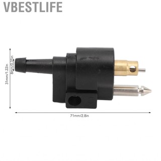 VBESTLIFE Đầu nối dòng nhiên liệu 8 mm tương thích với loạt thuyền ống dẫn động ống động cơ phía ngoài