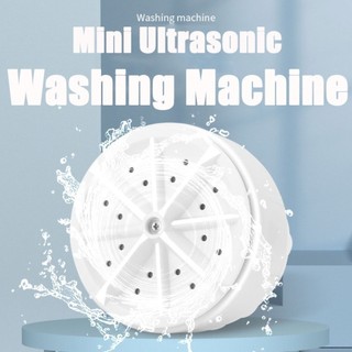Máy giặt siêu âm mini turbo tự động không cần vắt thiết kế di động tiện lợi lý tưởng cho du lịch và nhà nhỏ
