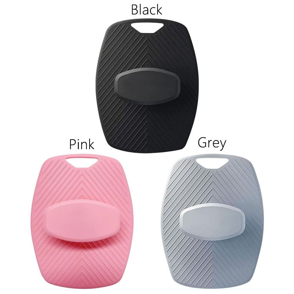 [Vận chuyển nhanh] 1 chiếc Bàn chải tẩy tế bào chết bằng silicon SIMPLEAID, Bàn chải tắm Massage mềm màu xám đen, Đồ dùng tắm làm sạch cơ thể nhẹ nhàng bền bỉ