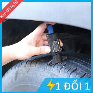 Thước Đo Độ Dày Mòn Lốp 0-25mm Màn Hình Kỹ Thuật Số, Vỏ Nhựa ABS Bền Bỉ, Chống Thấm