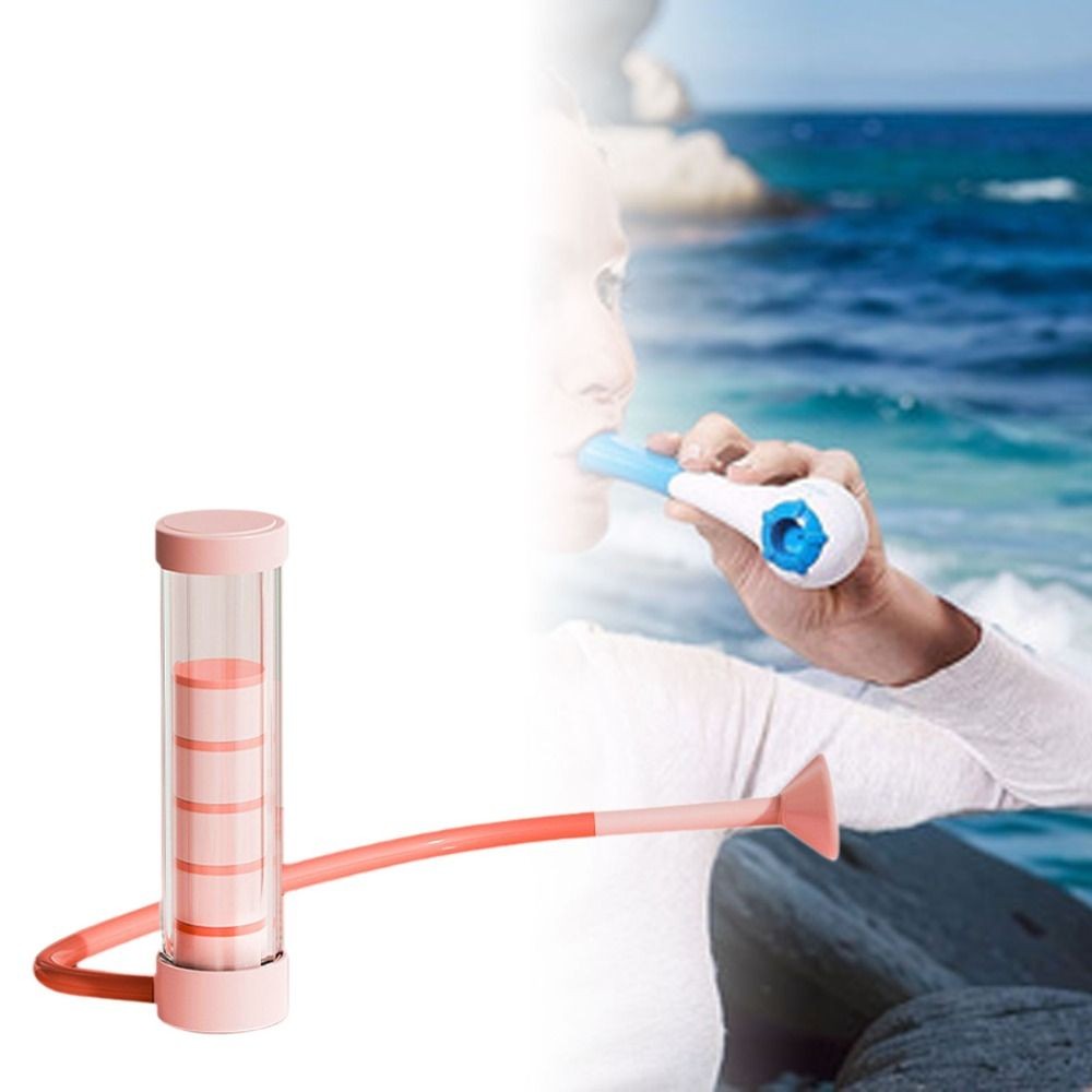 Máy huấn luyện hô hấp và cơ bụng BAMBOOB, dễ dàng điều chỉnh dung tích phổi, toning thiết bị phù hợp cho cả nam và nữ