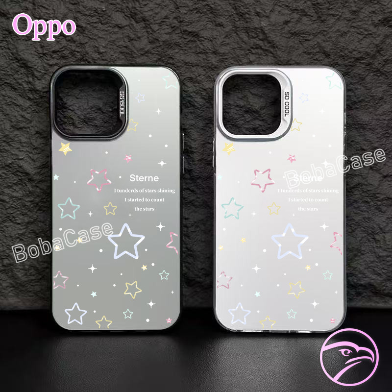 Ốp lưng OPPO Ngôi sao cho F19 A36 A38 A57 A58 A18 A35 A54 A56 A11A12 A15 A16A17A60 A77 A93Reno4 5 6 LITE EKSXPRORealme
