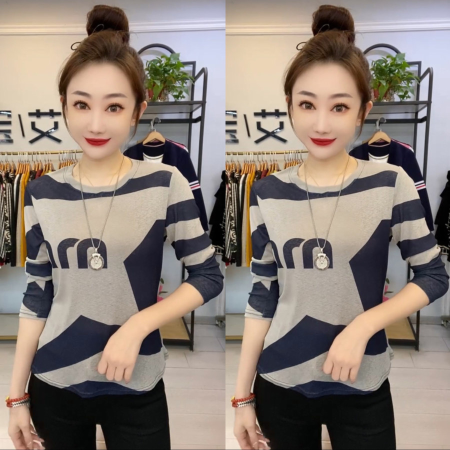 Áo thun thoải mái thời trang in hình mùa hè mới dành cho nữ