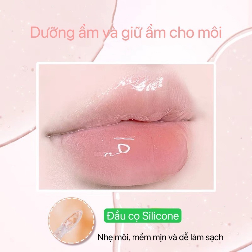 Son Bóng GOGO TALES GT394 Cho Môi Căng Mọng Marshmallow Soft Lip Oil