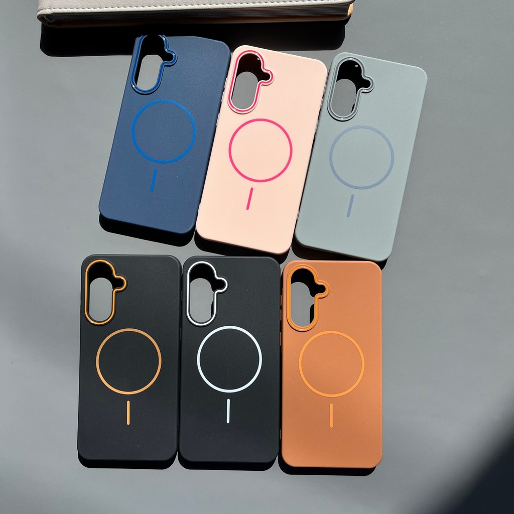 Ốp điện thoại TPU mềm Macaron cho Samsung S25 S24 S23 S22 ULTRA PLUS 5G Vỏ từ tính mỏng cảm ứng tốt