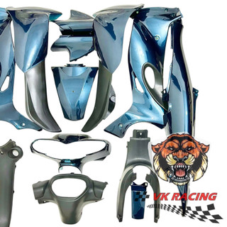 Dàn áo Jupiter R màu xanh nhớt - tặng team 3 lớp