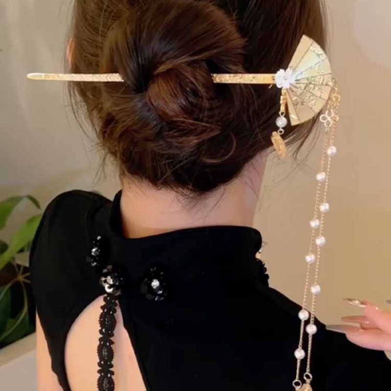 Kẹp Tóc Tua Rua Hoa - Phụ Kiện Thời Trang Cho Nữ