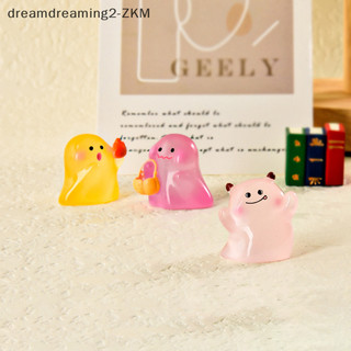 [dreamdreaming] Dạ Quang Halloween Ma Trang Trí Hoạt Hình Búp Bê Micro Phong Cảnh Nhà Búp Bê Đồ trang trí Nội Thất Ô Tô Trang Trí Máy Tính Để Bàn Nhà [zkm]