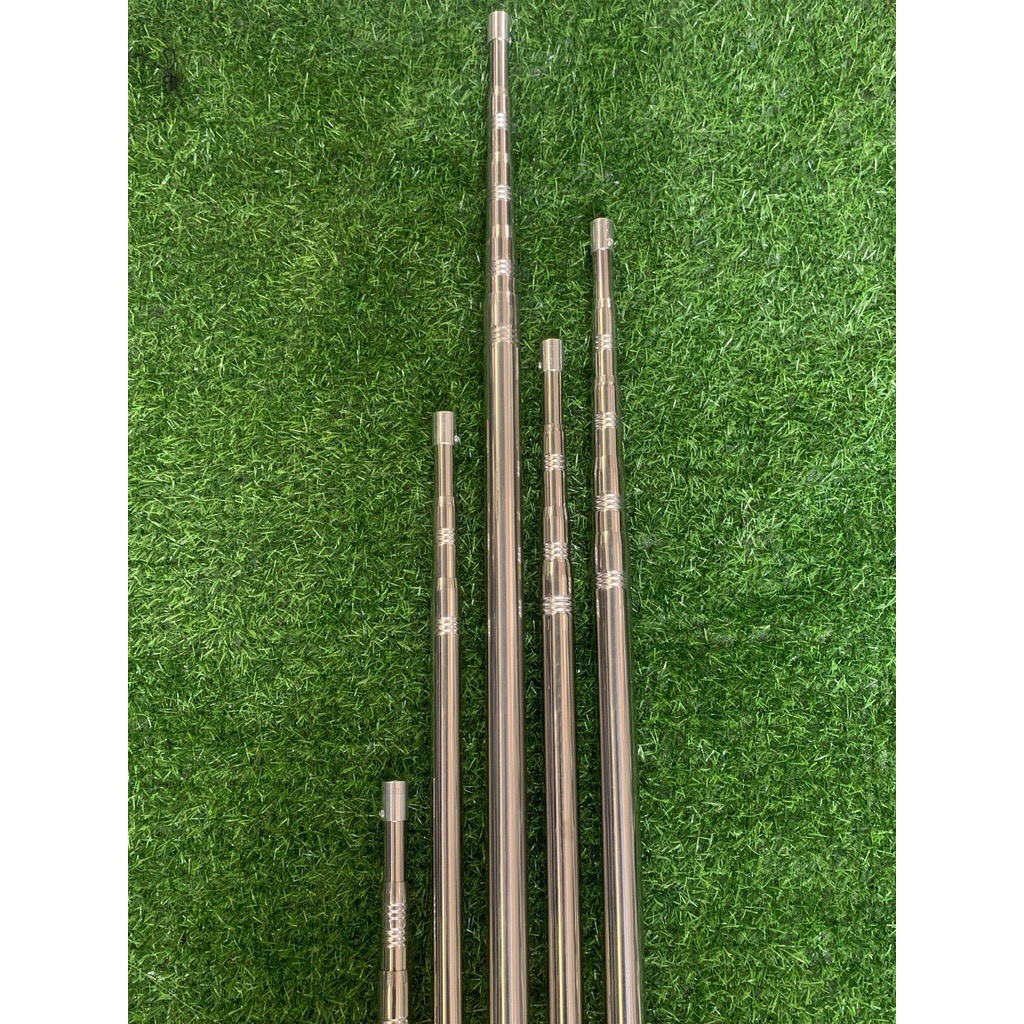 Sào rút Inox, kèm móc treo, liềm cắt, treo lồng chim, treo quần áo, cây ...