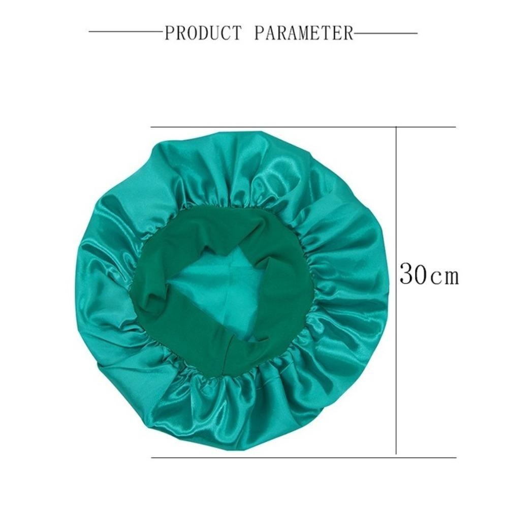 Mũ Ngủ MERIGGIARE, Mũ Bonnet Satin Có Thể Điều Chỉnh Thoáng Khí, Mũ Bonnet Tóc Co Giãn Thời Trang Cho Nam Nữ