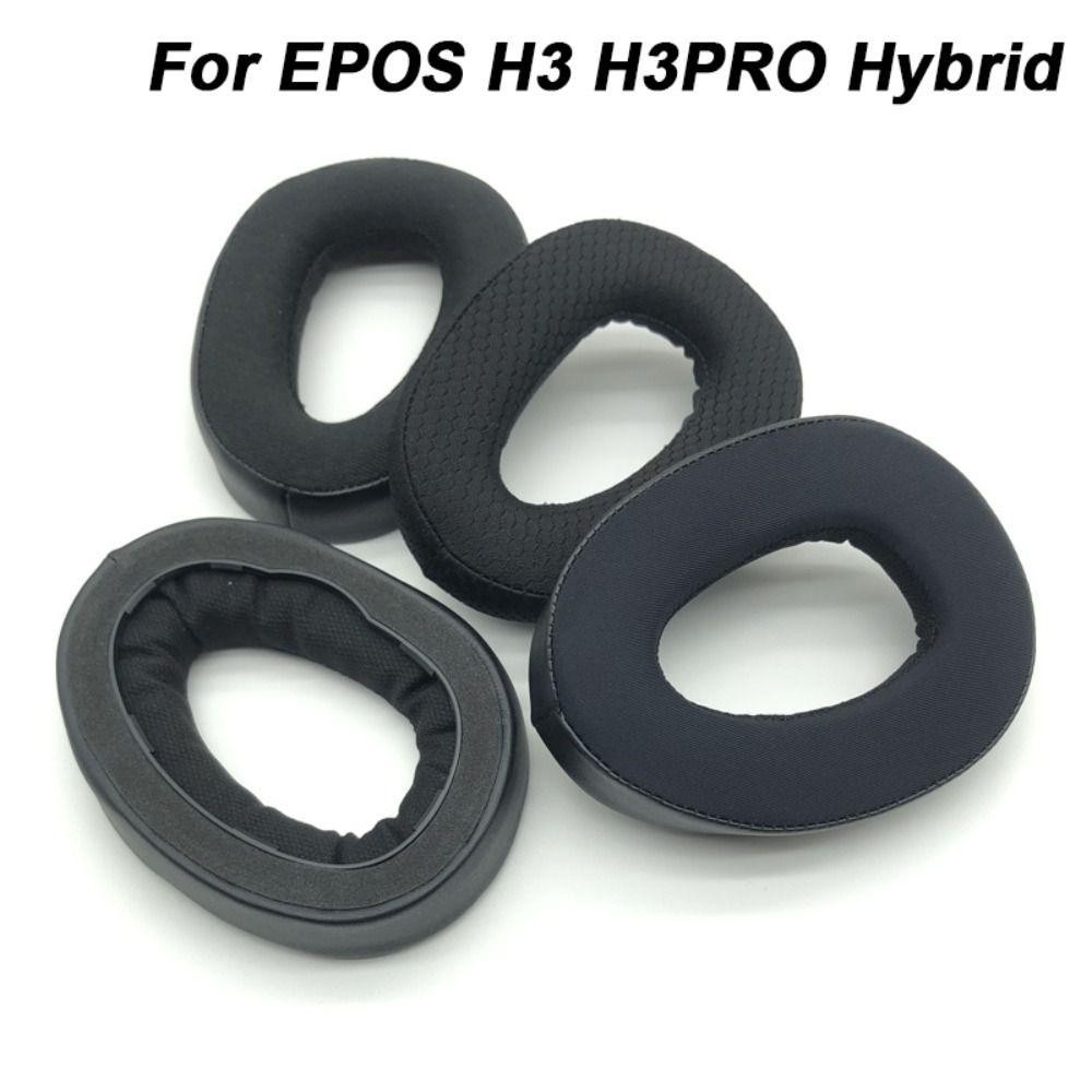 Miếng đệm tai nghe thay thế EPOS H3 H3PRO Hybrid, Đệm tai Protein mềm mại thoải mái, Phụ kiện tai nghe cao cấp