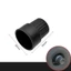 GUSTAVA 2 Lỗ Bàn Đạp Chân, Đen 30 * 25 * 35mm Xe Tay Ga Bảo Vệ Cắm, Phụ Kiện Chất Lượng Cao Trục Trung Tâm Vít Phụ Kiện Xe Đạp Điện