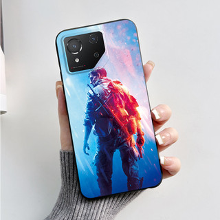 Dành Cho Asus ROG Điện Thoại 8 / 8 Pro Ốp Lưng Silicon Mềm Thời Trang Đá Cẩm Thạch Sơn Đen Ốp Lưng Cho Asus ROG8 ROG8Pro Vỏ