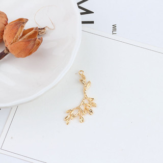 DIY Handmade Phụ Kiện Trang Sức Thật Mạ Vàng Nhánh Nơ Bông Tai Bông Tai Bông Tai Chất Liệu Bông Tai Mặt Dây Chuyền