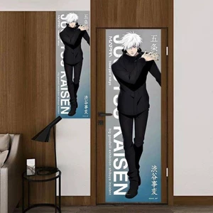 Anime Trang Trí Tường Jujutsu Kaisen poster Tấm Thảm Dọc Gojo Satoru & Kento Nanami Trang Trí Tường