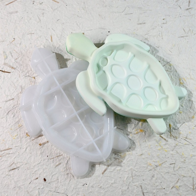 Boom Multifuntional Khuôn Nhựa Thủ Công Khuôn Seaturtle Hình Kết Cấu Silicon
