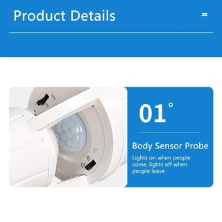 360 Độ PIR Cảm Biến Chuyển Động Cảm Ứng Con Người LED Đèn Ngủ Ổ Cắm Đế E27 AC 85V-265V Thời Gian Trễ Có Thể Điều Chỉnh Công Tắc