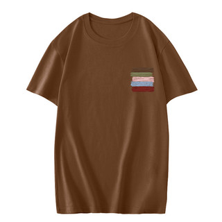 HIIXIIVI Mới 100% Cotton Rời Unisex Áo Thun Tay Ngắn Plus Kích Thước M-5XL In Nữ Tee Baggy Nam Nữ Baggy Cổ Tròn Rời Áo