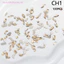 50 / 100 Chiếc Móng Tay Nghệ Thuật Kim Cương Giả Thủy Tinh Pha Lê Flatback Hình Hỗn Hợp Lấp Lánh DIY Phụ Kiện Làm Móng Tay [Làm Đẹp]