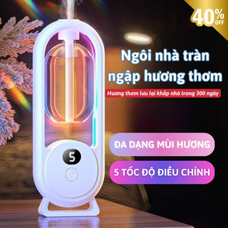 Máy Phun Sương Tinh Dầu Bunnies – Hương Nhẹ, 5 Tốc Độ, Đèn Ngủ, Đuổi Côn Trùng Hiệu Quả